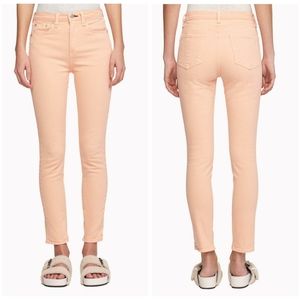 Rag & Bone x Revolve high rise skinny jeans prairie sun wash size 25 NWT